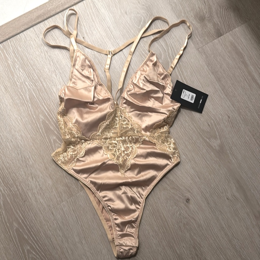 Bedroom Lover Gold Teddy NEW 🏷️